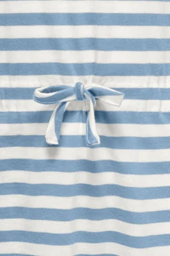 Only Girls Vestido marinero a rayas de manga corta^Niños Vestidos Y Monos