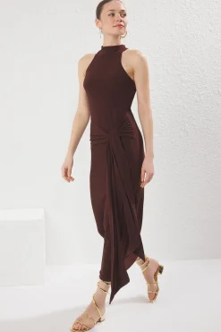 Trendyol Vestido maxi ajustado^Mujer Vestidos Y Monos