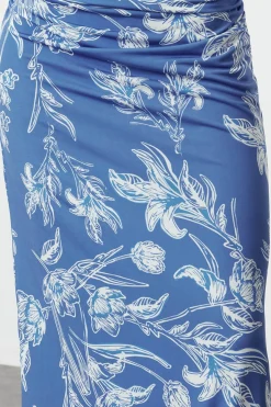 Trendyol Vestido maxi con fruncido^Mujer Vestidos Y Monos