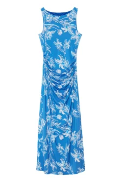 Trendyol Vestido maxi con fruncido^Mujer Vestidos Y Monos