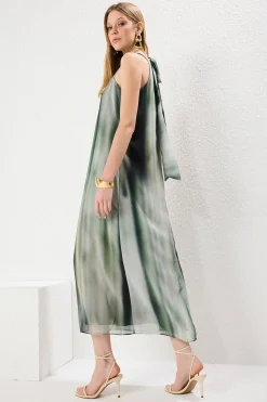Trendyol Vestido maxi flu&iacute;do^Mujer Vestidos Y Monos