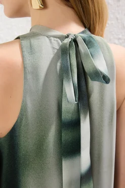 Trendyol Vestido maxi flu&iacute;do^Mujer Vestidos Y Monos