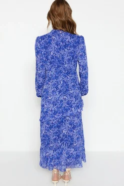 Trendyol Vestido maxi manga larga^Mujer Vestidos Y Monos