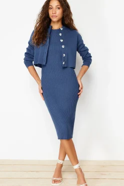 Trendyol Vestido midi^Mujer Vestidos Y Monos