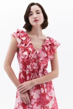 Oxxo Vestido midi^Mujer Vestidos Y Monos|Lino