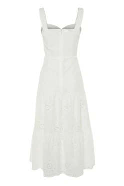 Trendyol Vestido midi bordados^Mujer Vestidos Y Monos