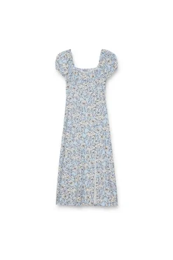 Inside Vestido midi con abertura^Mujer Vestidos Y Monos