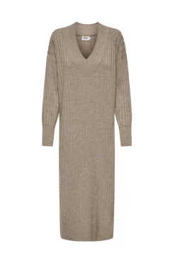 Only Vestido midi de punto^Mujer Vestidos Y Monos|Basic Bar