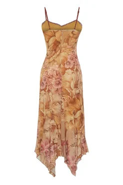 Trendyol Vestido midi detalle lazo^Mujer Vestidos Y Monos