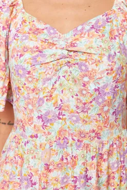 Trendyol Vestido midi escote coraz&oacute;n^Mujer Vestidos Y Monos