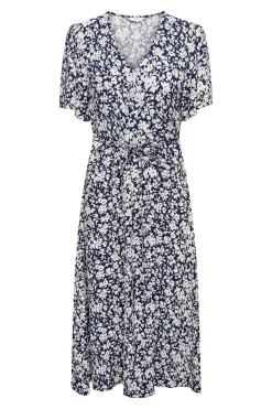 Only Vestido midi manga corta^Mujer Vestidos Y Monos