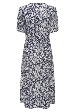 Only Vestido midi manga corta^Mujer Vestidos Y Monos