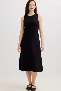 Inside Vestido midi nudo^Mujer Vestidos Y Monos