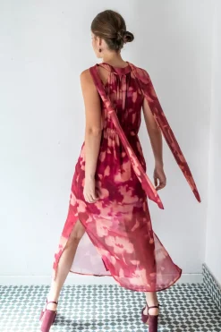 Cul Sac Vestido midi recto^Mujer Vestidos Y Monos