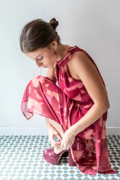 Cul Sac Vestido midi recto^Mujer Vestidos Y Monos