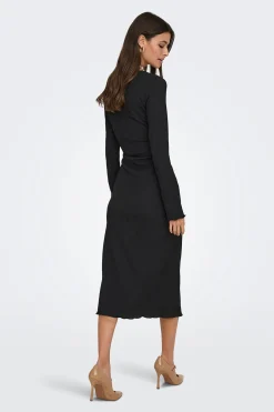 JDY Vestido midi textura^Mujer Vestidos Y Monos