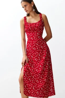 Trendyol Vestido midi tirantes^Mujer Vestidos Y Monos