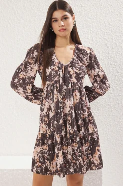 Trendyol Vestido mini con volantes^Mujer Vestidos Y Monos