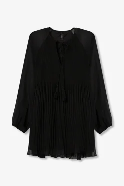 Tiffosi Vestido Plisado con Cord&oacute;n^Mujer Vestidos Y Monos