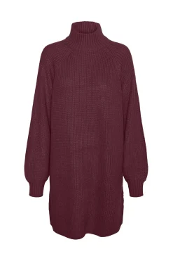 Noisy May vestido punto cuello alto canal&eacute;^Mujer Vestidos Y Monos