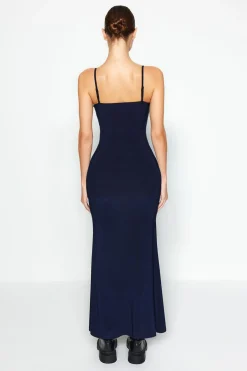 Trendyol Vestido tubo de punto largo^Mujer Vestidos Y Monos