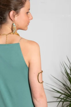 Cul Sac Vestido Viena Musgo^Mujer Vestidos Y Monos