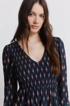 Springfield Vestido volante escote^Mujer Vestidos Y Monos