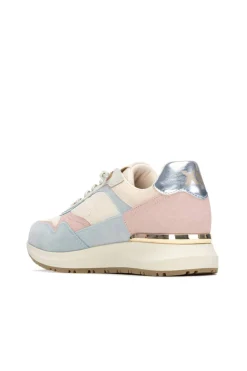 XTI Zapatilla cordones detalle metalizado^Mujer Zapatillas Deportivas