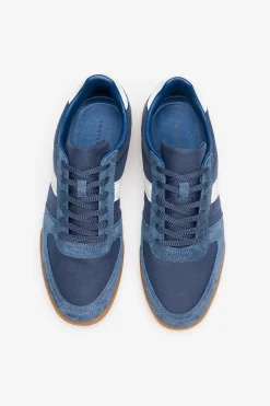 Cortefiel Zapatilla piel y textil^Hombre Zapatillas Deportivas