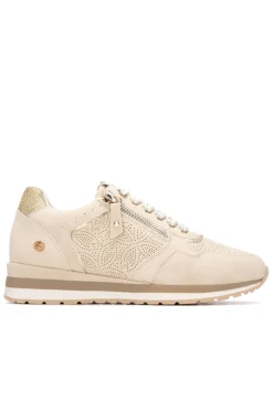 XTI Zapatilla se&ntilde;ora troquelado cremallera^Mujer Zapatillas Deportivas