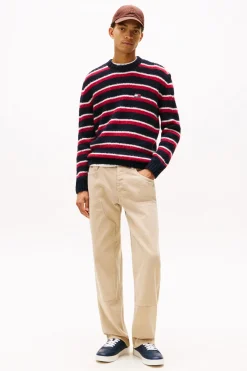 Tommy Jeans Zapatilla marino con bandera^Hombre Zapatillas Deportivas