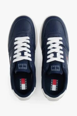 Tommy Jeans Zapatilla marino con bandera^Hombre Zapatillas Deportivas