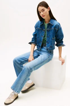 Tommy Jeans Zapatilla con suela marr&oacute;n^Mujer Zapatillas Deportivas