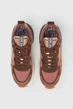 Pepe Jeans Zapatillas bajas con cuero^Mujer Zapatillas Deportivas