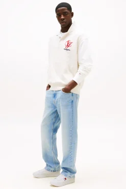 Tommy Jeans Zapatillas blancas con bandera de^Hombre Zapatillas Deportivas