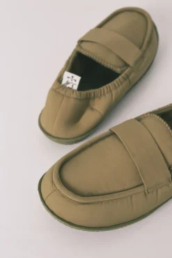 Women'secret Zapatillas casa mocas&iacute;n verde^Mujer Zapatillas De Casa