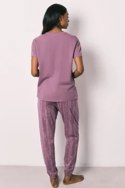 Women'secret Zapatillas casa Snoopy moradas^Mujer Zapatillas De Casa