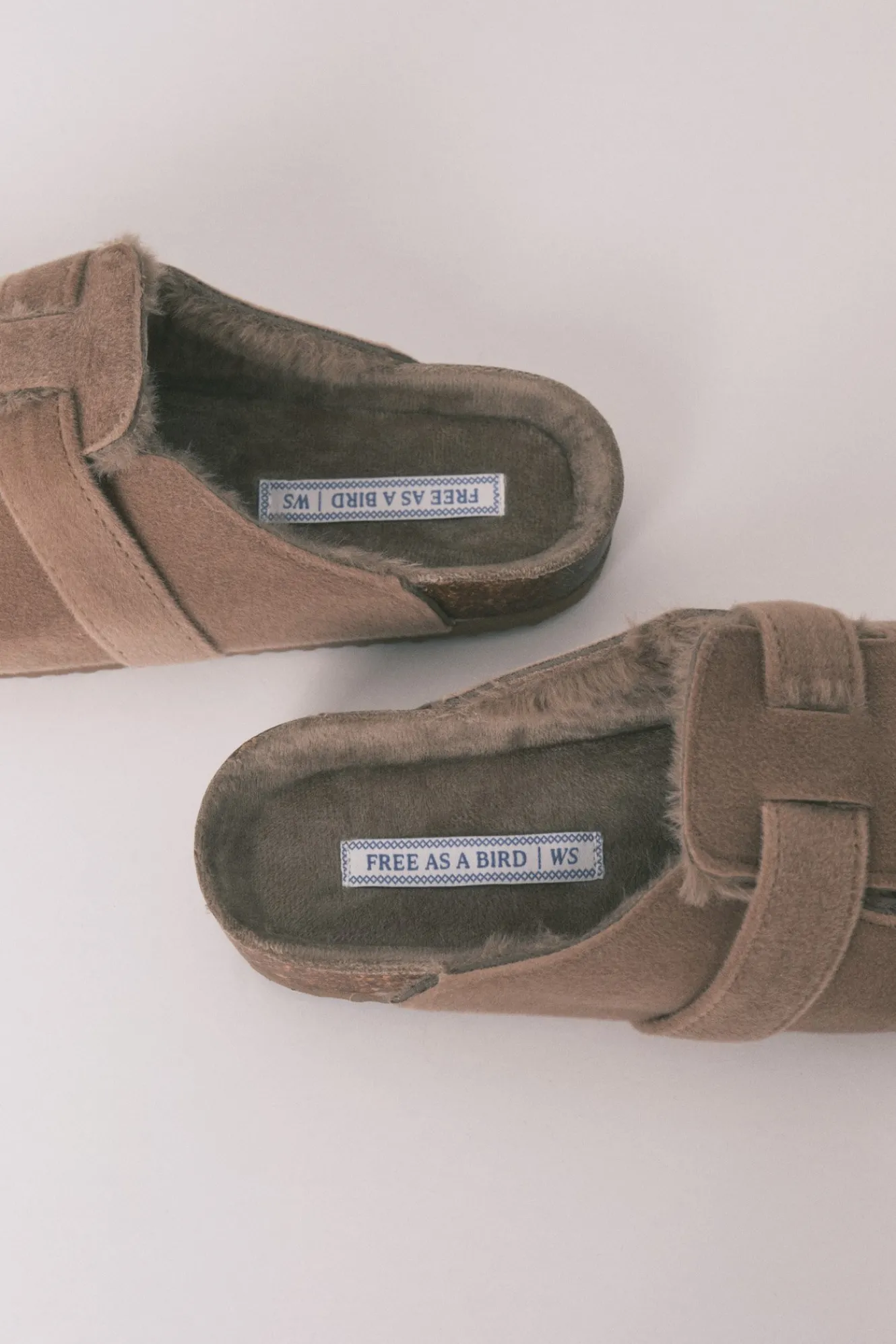 Women'secret Zapatillas casa tipo zueco marr&oacute;n^Mujer Zapatillas De Casa