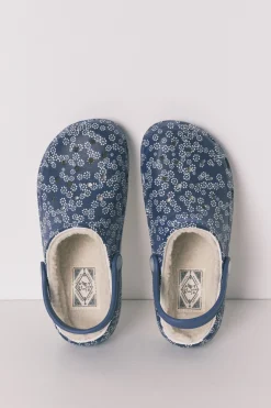 Women'secret Zapatillas casa zueco forrado flores^Mujer Zapatillas De Casa