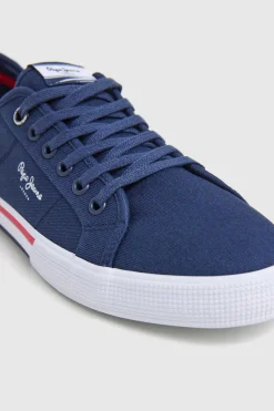 Pepe Jeans Zapatillas Cl&aacute;sicas De Sarga^Hombre Zapatillas Deportivas