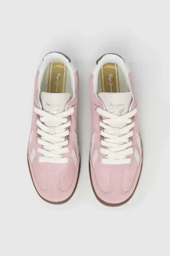 Pepe Jeans Zapatillas con ante^Mujer Zapatillas Deportivas