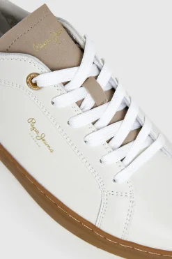 Pepe Jeans Zapatillas Con Detalle En Ante^Hombre Zapatillas Deportivas|Zapatos De Vestir