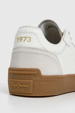 Pepe Jeans Zapatillas Con Detalle En Ante^Hombre Zapatillas Deportivas|Zapatos De Vestir