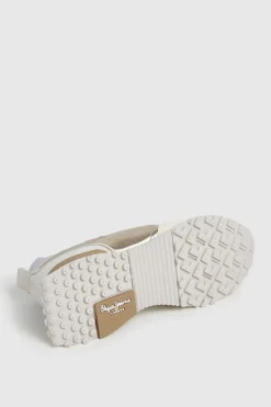 Pepe Jeans Zapatillas Con Detalles En Ante^Mujer Zapatillas Deportivas