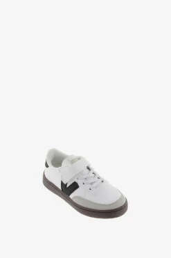 Victoria Zapatillas de efecto piel Oslo con piezas en contraste y cord&oacute;n el&aacute;stico^Niños Zapatos|Zapatos