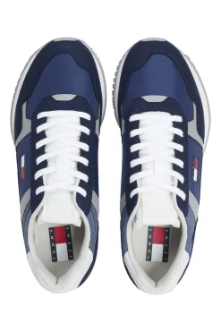 Tommy Jeans Zapatillas de hombre en color marino co bandera de .^Hombre Zapatillas Deportivas
