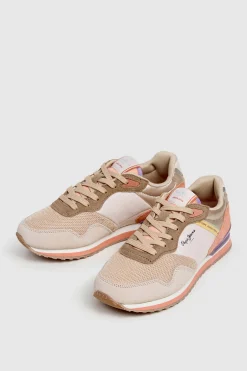 Pepe Jeans Zapatillas London Sand W^Mujer Zapatillas Deportivas