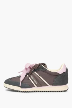 Tommy Jeans Zapatillas retro en y rosa^Mujer Zapatillas Deportivas