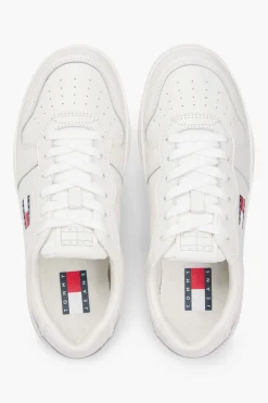 Tommy Jeans Zapatillas blancas con logo bandera^Mujer Zapatillas Deportivas