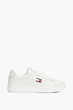 Tommy Jeans Zapatillas blancas con logo bandera^Mujer Zapatillas Deportivas
